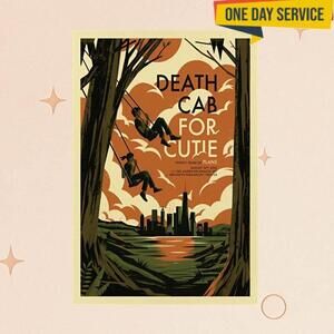 Death Cab For Cutie August 10 2025 Brooklyn Paramount Theater Brooklyn Ny Poster